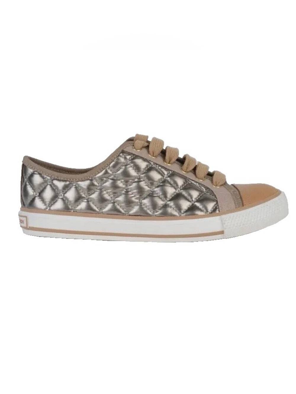 NEW Tory Burch Gold Quilted Sneakers 6